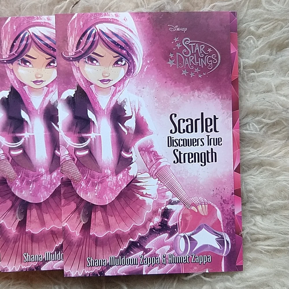 Disney Star Darlings Scarlet Discovers True Strength 5 Book Lot Club Party Favor